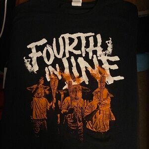 Fourth in line large shirt new Orange County hardcore
